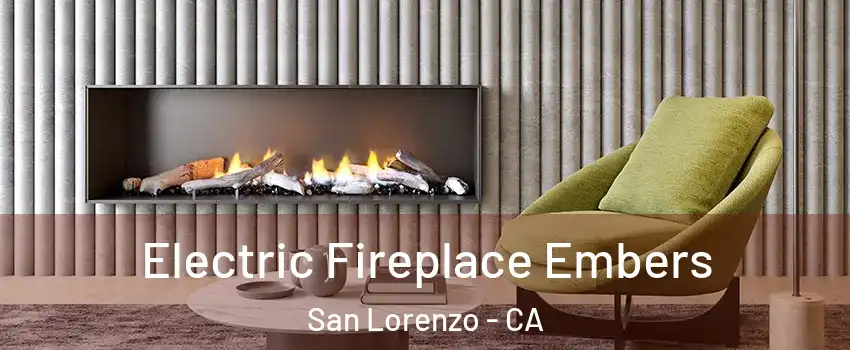  Electric Fireplace Embers San Lorenzo - CA