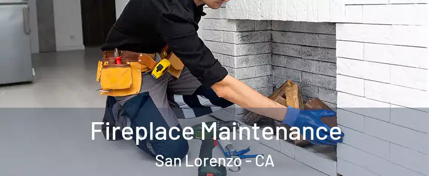  Fireplace Maintenance San Lorenzo - CA