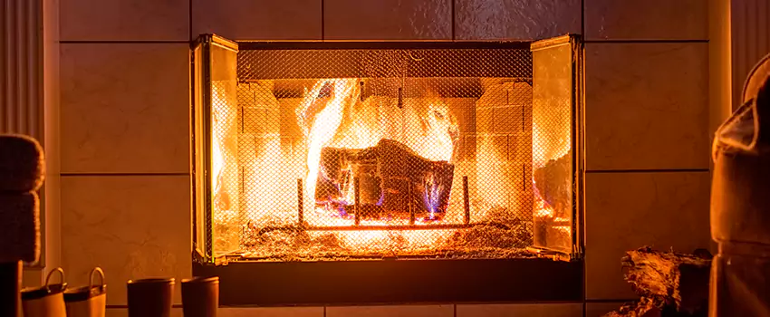 Mendota Hearth Landscape Fireplace Installation in San Lorenzo, California