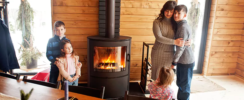 Morso Cast Iron Fireplace Insert Installation in San Lorenzo, California