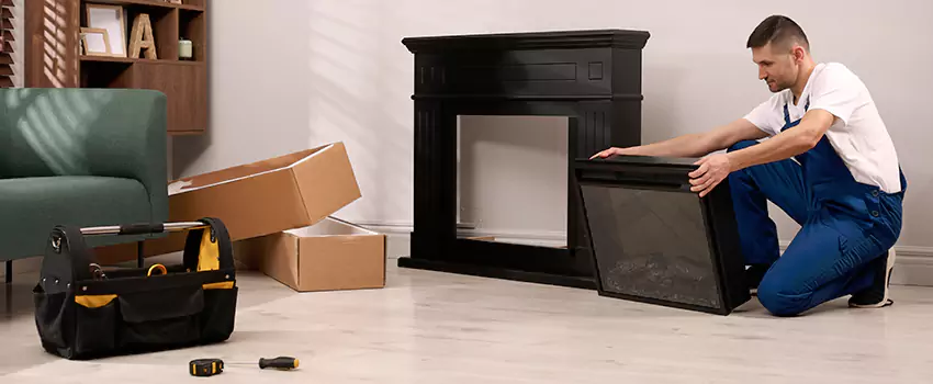 Old Rusted Metal Fireplace Repair And Replacement in San Lorenzo, CA
